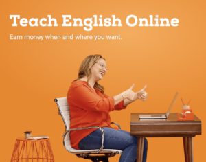 work at home online as a remote teacher